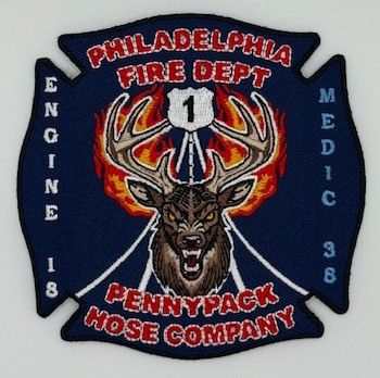 PFD Engine 18 Medic 38 Patch