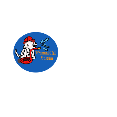 Fire Dog Sticker-Round