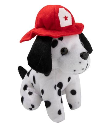 Fire Dog Plush Toy