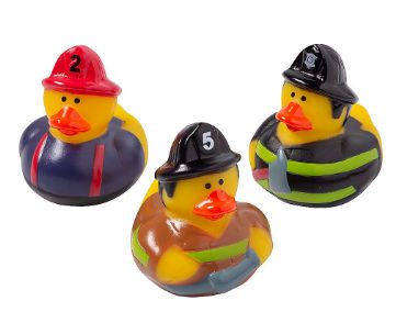 Firefighter Rubber Duck