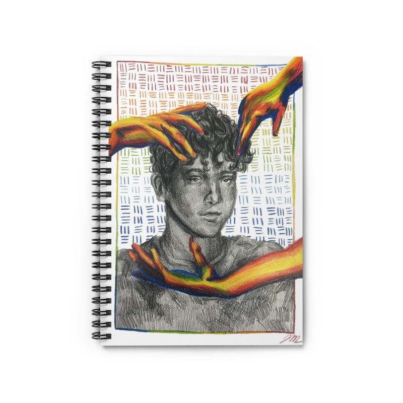Notebook - Artwork by Jules Martinez