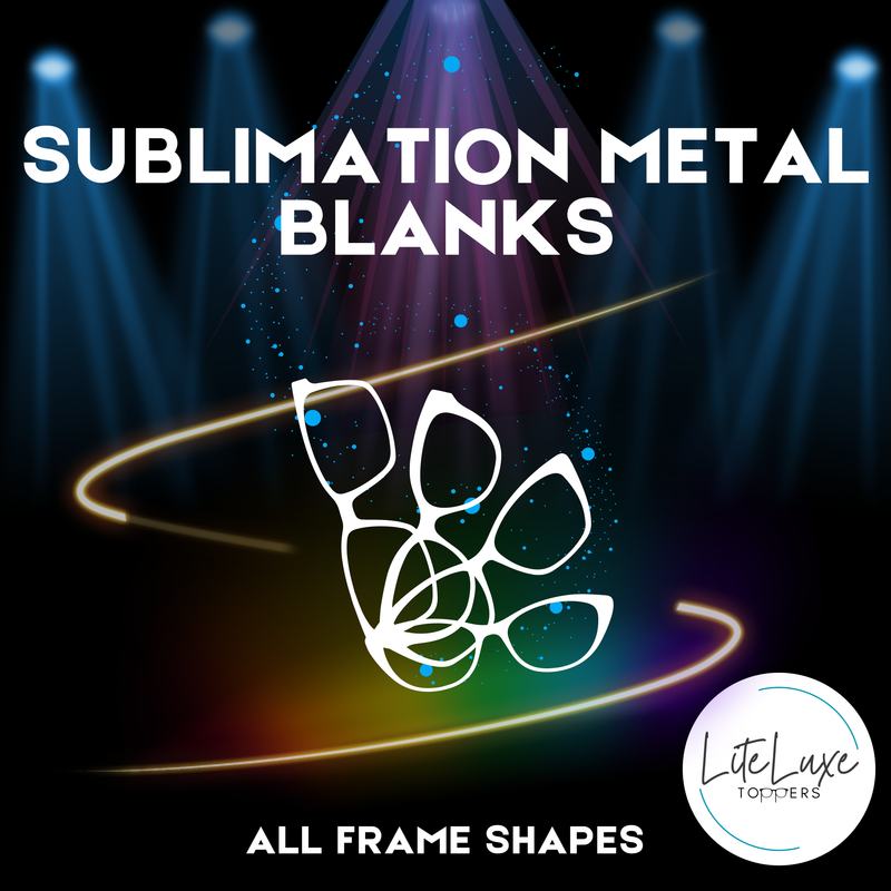 Metal Sublimation Blanks - DIY Toppers