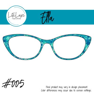 Blue &amp; Green Paint Splatter