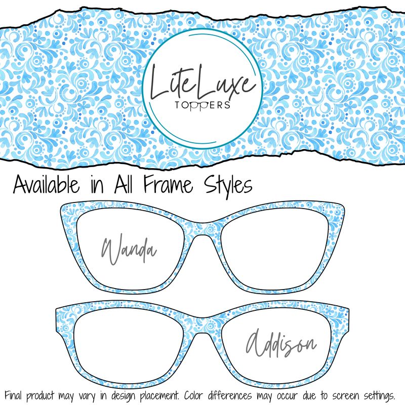 Blue Filagree