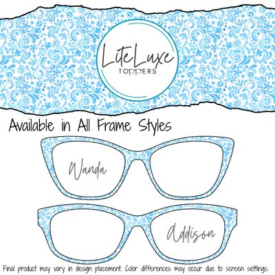 Blue Filagree
