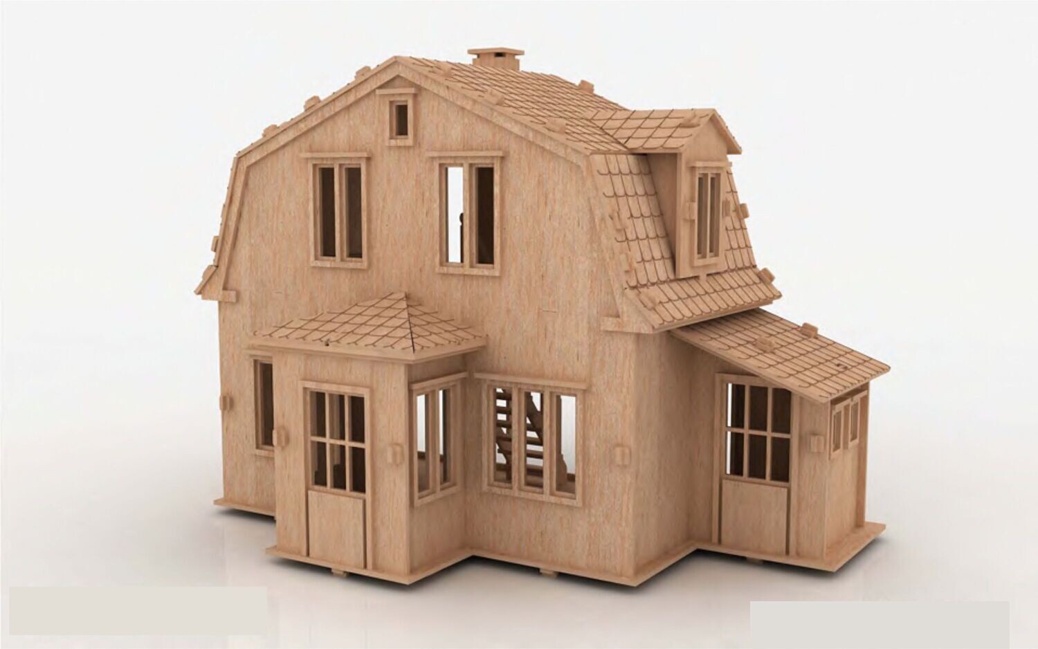 Dorothy Mary House 1:24th scale Dolls House Kit
