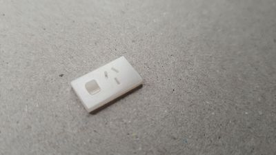 1:12th Single Australian power point.  Set of 10 switches &quot;Free shipping within Australia &quot;