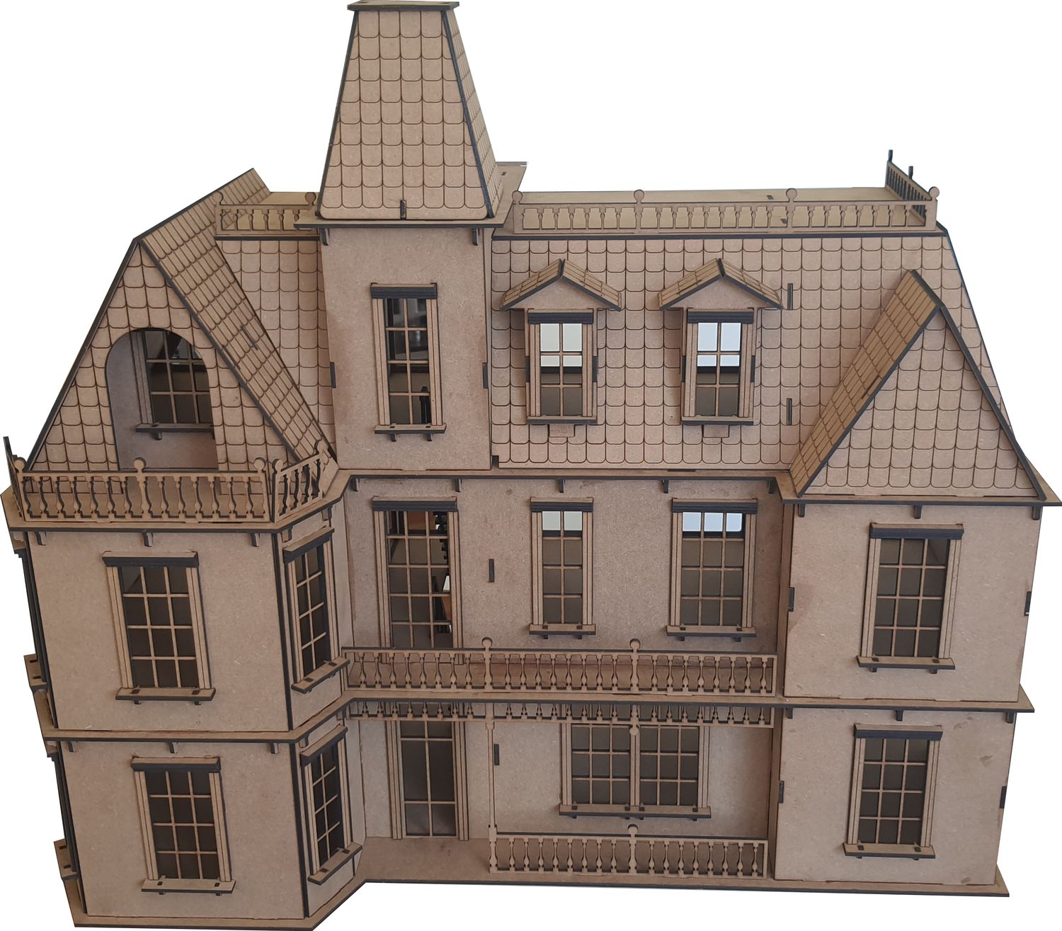 The Bostonian Mansion 1:24th scale dolls house kit