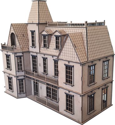 The Bostonian Mansion 1:24th scale dolls house kit