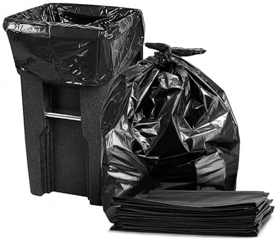 Thinkpac 240L Black Bin Liners – 1 Pack of 25 x 4 (100 Liners Total)