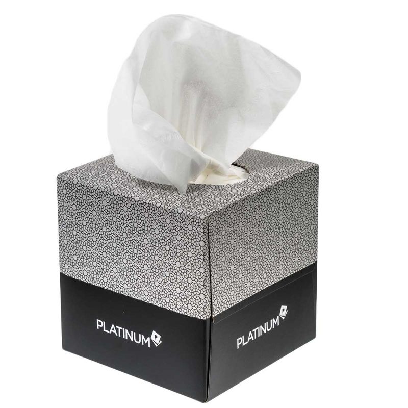 Platinum Facial Tissue 90 sheet 2 Ply Platinum Facial Tissue 90 sheet 2 Ply