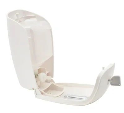 Plaza Manual Soap &amp; Sanitiser Dispenser 800ML – White