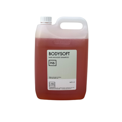 Lab6 BODYSOFT Body Wash 5L – Mild Hair &amp; Body Shampoo