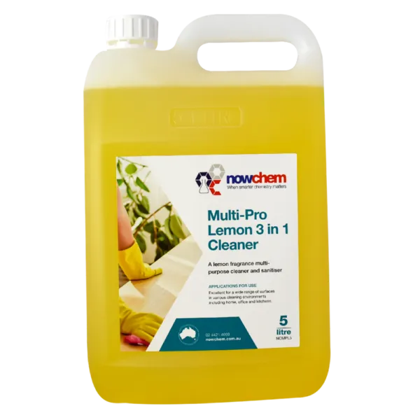 Multi-Pro Lemon 5L &amp; 20L – 3-in-1 Cleaner, Deodoriser &amp; Sanitiser