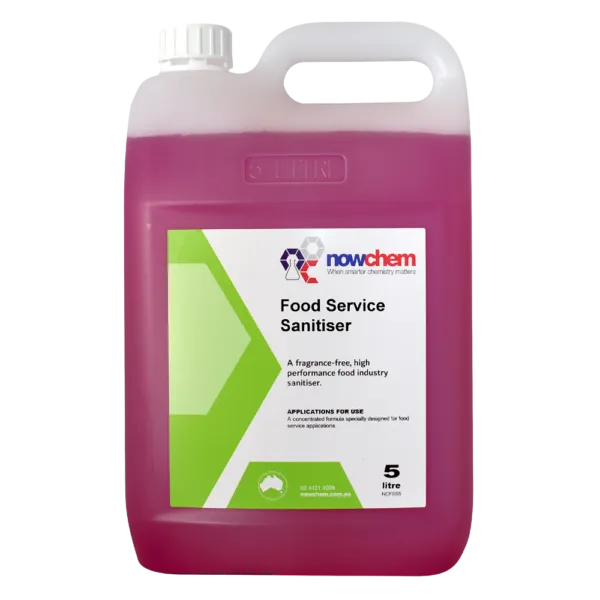 Food Service Sanitiser 5L &amp; 20L – Broad-Spectrum Food-Safe Sanitiser