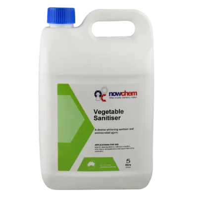 Vegetable Sanitiser 5L – Chlorine-Based Food Prep Cleaner Vegetable Sanitiser 5L – Chlorine-Based Food Prep Cleaner