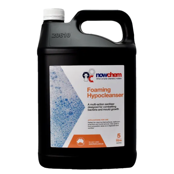 Foaming Hypocleanser 5L &amp; 20L – Broad-Spectrum Cleaner &amp; Sanitiser