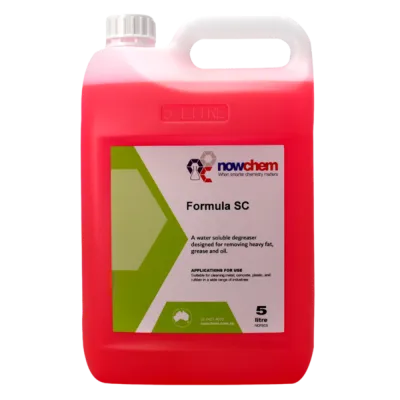 Formula SC 5L & 20L – Heavy-Duty Fat, Grease & Oil Remover Formula SC 5L & 20L – Heavy-Duty Fat, Grease & Oil Remover
