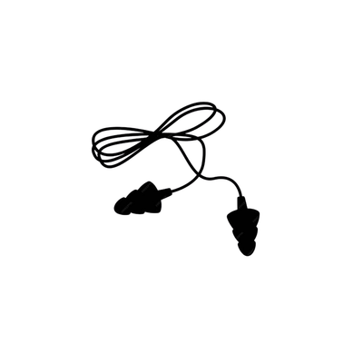 REUSABLE CORDED EARPLUGS