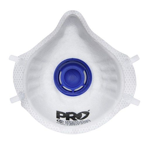 Dust Masks P2 with Valve – 12 Pack Respirators