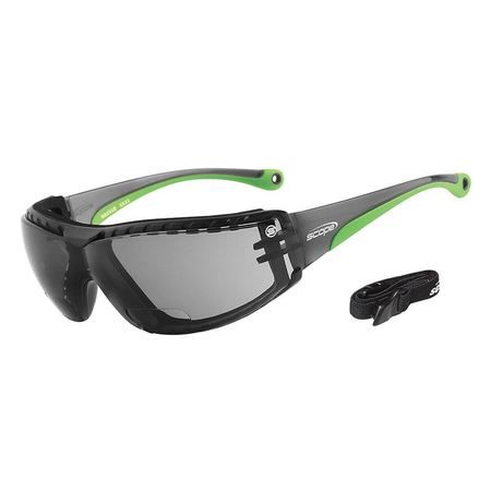 Super Maxvue Titanium AF/AS Smoke Lens +2.0 Diopter Safety Glasses