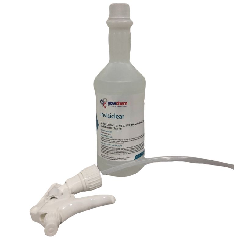 Invisiclear 750ml, 5L &amp; 15L – pH Neutral Glass &amp; Chrome Cleaner