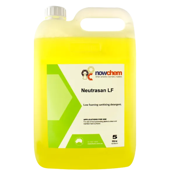 Neutrasan LF 5L – Low-Foam pH Neutral Cleaner &amp; Hard Surface Sanitiser