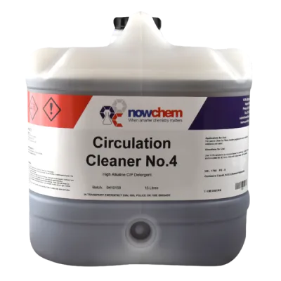 Circulation Cleaner No.4 15L &amp; 200L – Industrial Alkaline Cleaner for Dairy &amp; Food