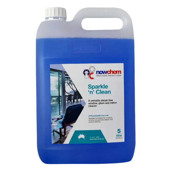 Sparkle N Clean Window &amp; Surface Cleaner 5L &amp; 20L – Streak-Free Shine