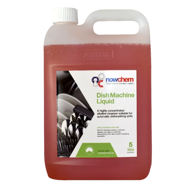 Dish Machine Liquid 5L &amp; 20L – Concentrated Alkaline Dishwasher Cleaner