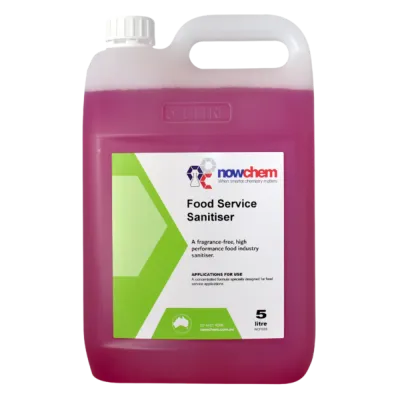 Food Service Sanitiser 5L &amp; 20L – Broad-Spectrum Food-Safe Sanitiser