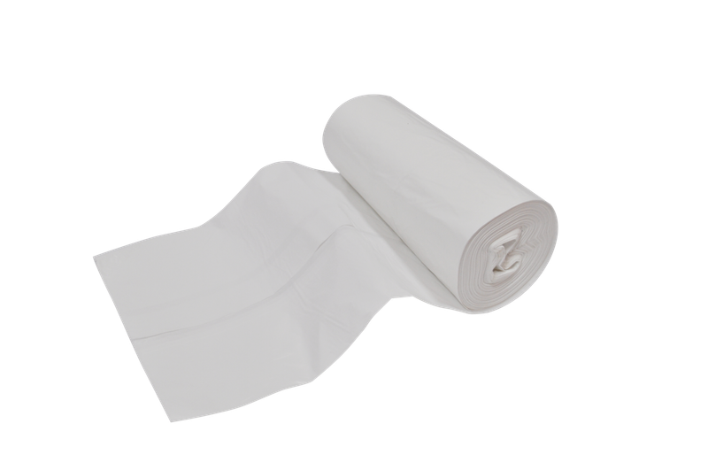 Garbage Bin Liners 27L – Strong, Star-Sealed Bags, 50 per Roll