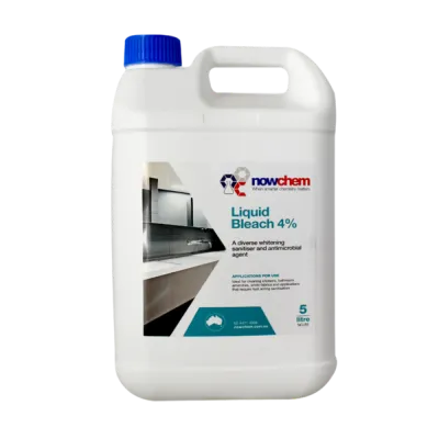 Liquid Bleach 4% 5L &amp; 20L – Commercial Multipurpose Cleaner &amp; Sanitiser