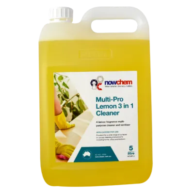 Multi-Pro Lemon 5L &amp; 20L – 3-in-1 Cleaner, Deodoriser &amp; Sanitiser