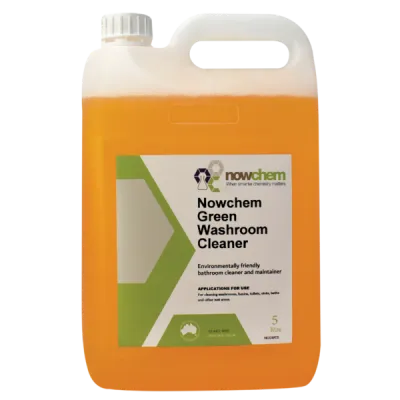 Nowchem Green Washroom Cleaner 5 Litre – Plant-Based Bathroom &amp; Tile Cleaner