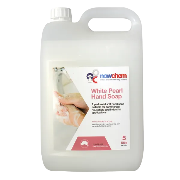White Pearl Hand Soap 5L – Gentle High Emulsifying Body &amp; Hand Soap
