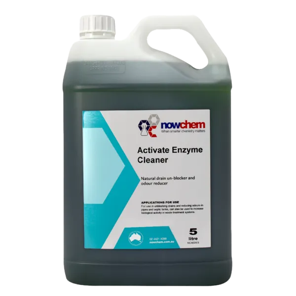 Activate Enzyme Cleaner – Washroom, Kitchen &amp; Septic Safe Cleaner (5L &amp; 20L)