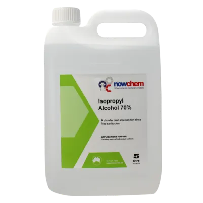 Isopropanol Alcohol 70% 5L &amp; 20L – Rinse-Free Surface Sanitiser