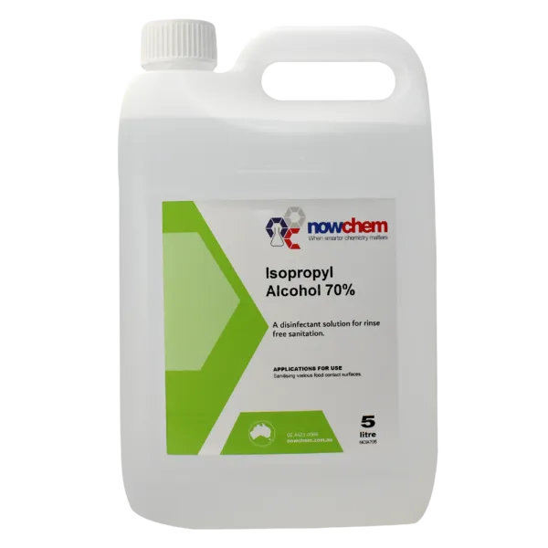 Isopropanol Alcohol 70% 5L &amp; 20L – Rinse-Free Surface Sanitiser