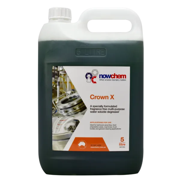 Crown X 5L &amp; 20L – Heavy-Duty Fat, Grease &amp; Oil Remover