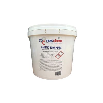 Caustic Soda Pearl Powder 100% – 5kg &amp; 25kg Industrial Cleaner