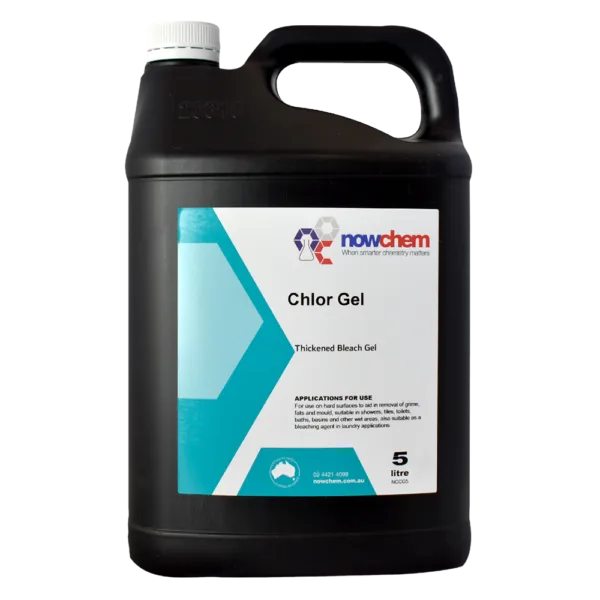 Chlor Gel 5L &amp; 15L– High-Foaming Shower &amp; Toilet Cleaner
