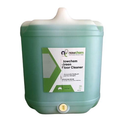Nowchem Green Floor Cleaner 5L–15L Low-Foam pH Neutral Hard Surface Cleaner