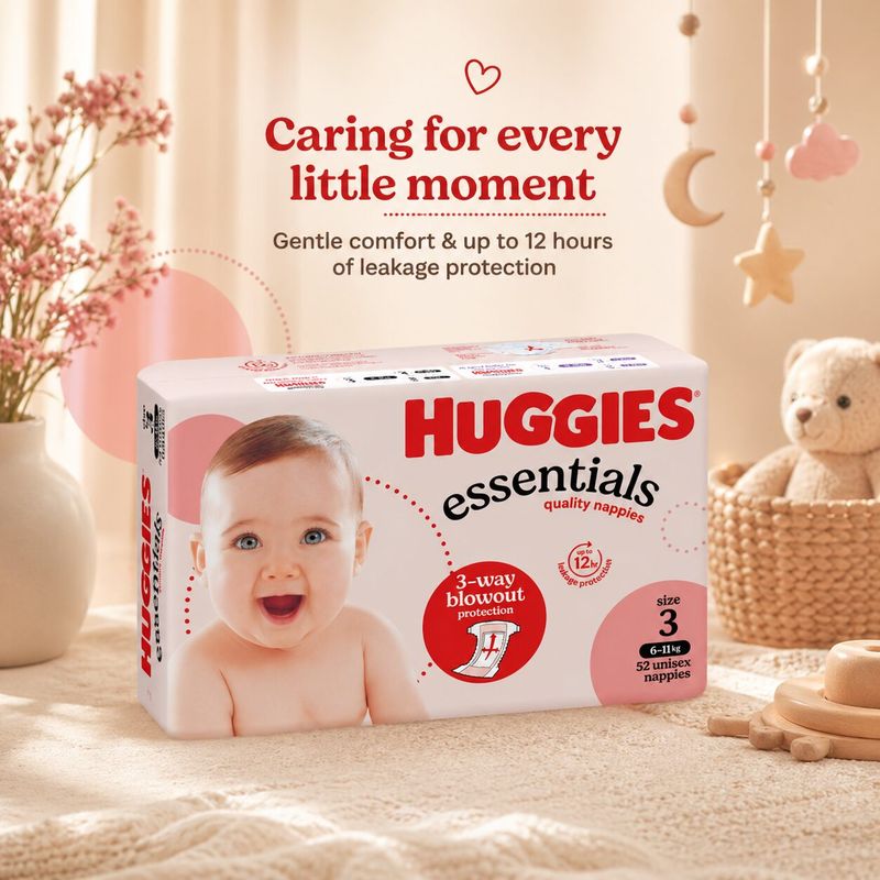 Huggies Essentials Nappies