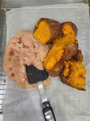Dehydrated Chicken Breast &amp; Sweet Potato Treats for Dogs &amp; Cats