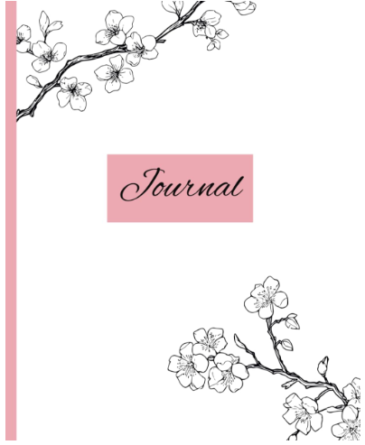 Writing Journal: Calming Cherry Blossom