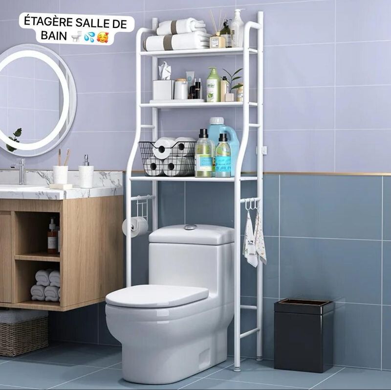 Étagère salle de bain