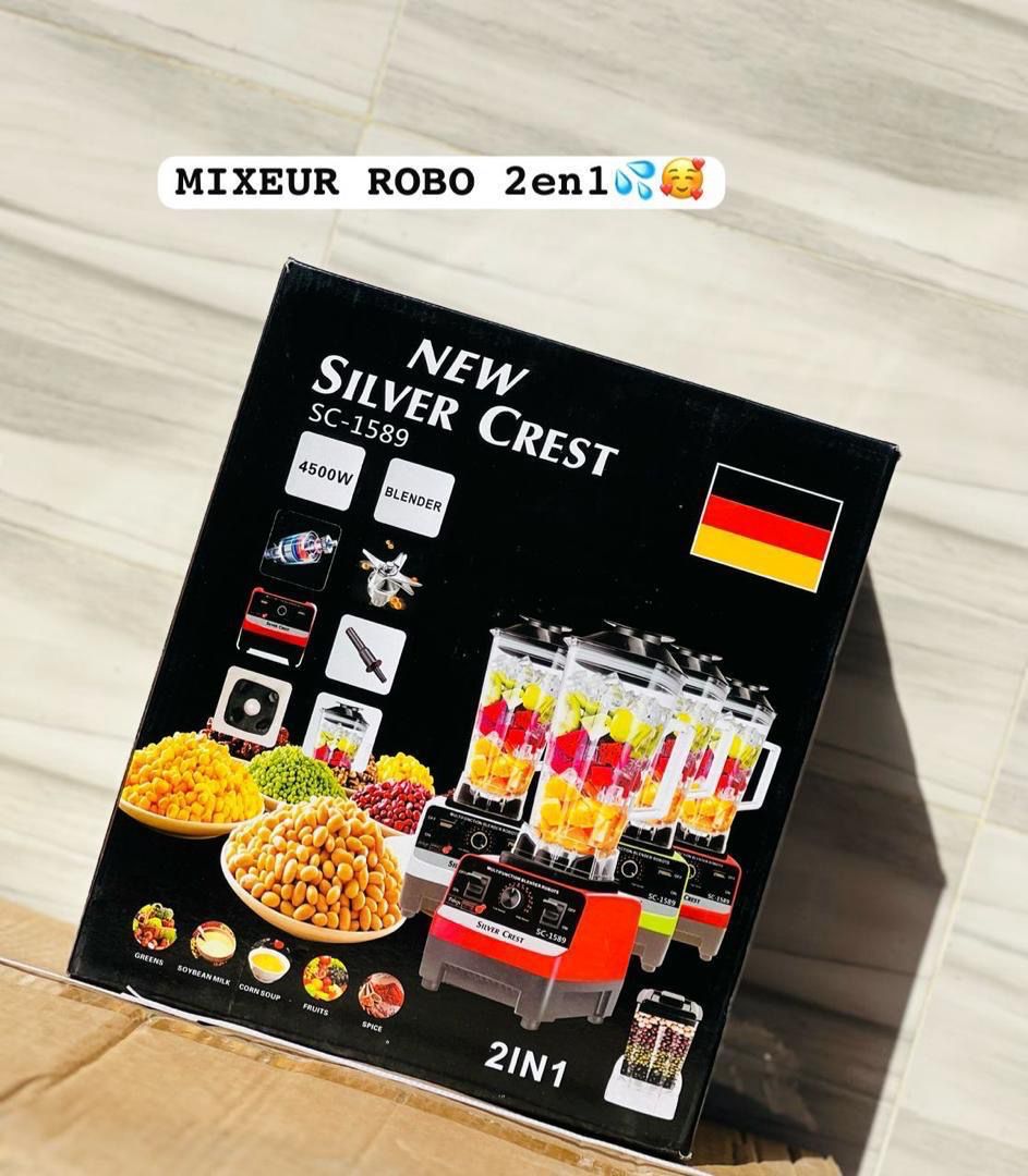Blender Silver crest Original German 2 EN 1 Blender &amp; Grinder