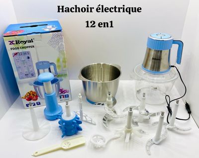 12 en 1 Hachoir électrique