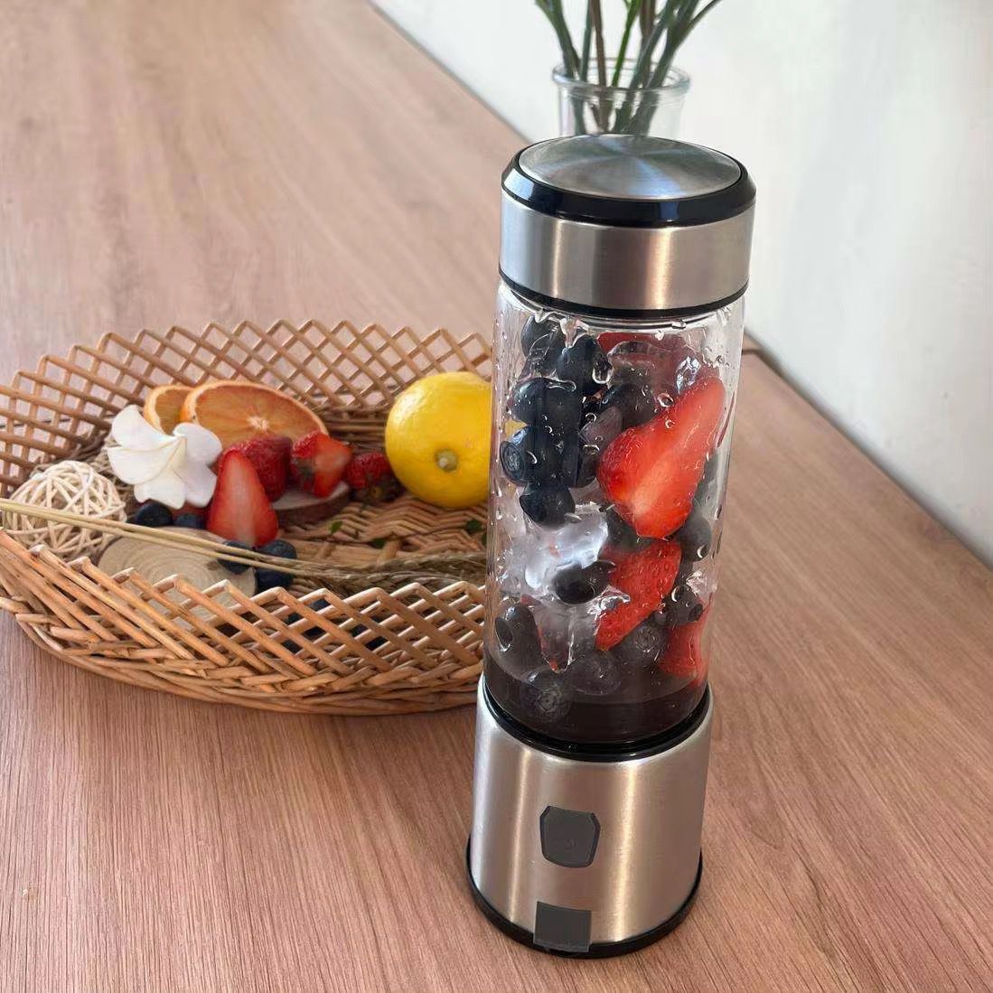 Mini mixeur portable en verre